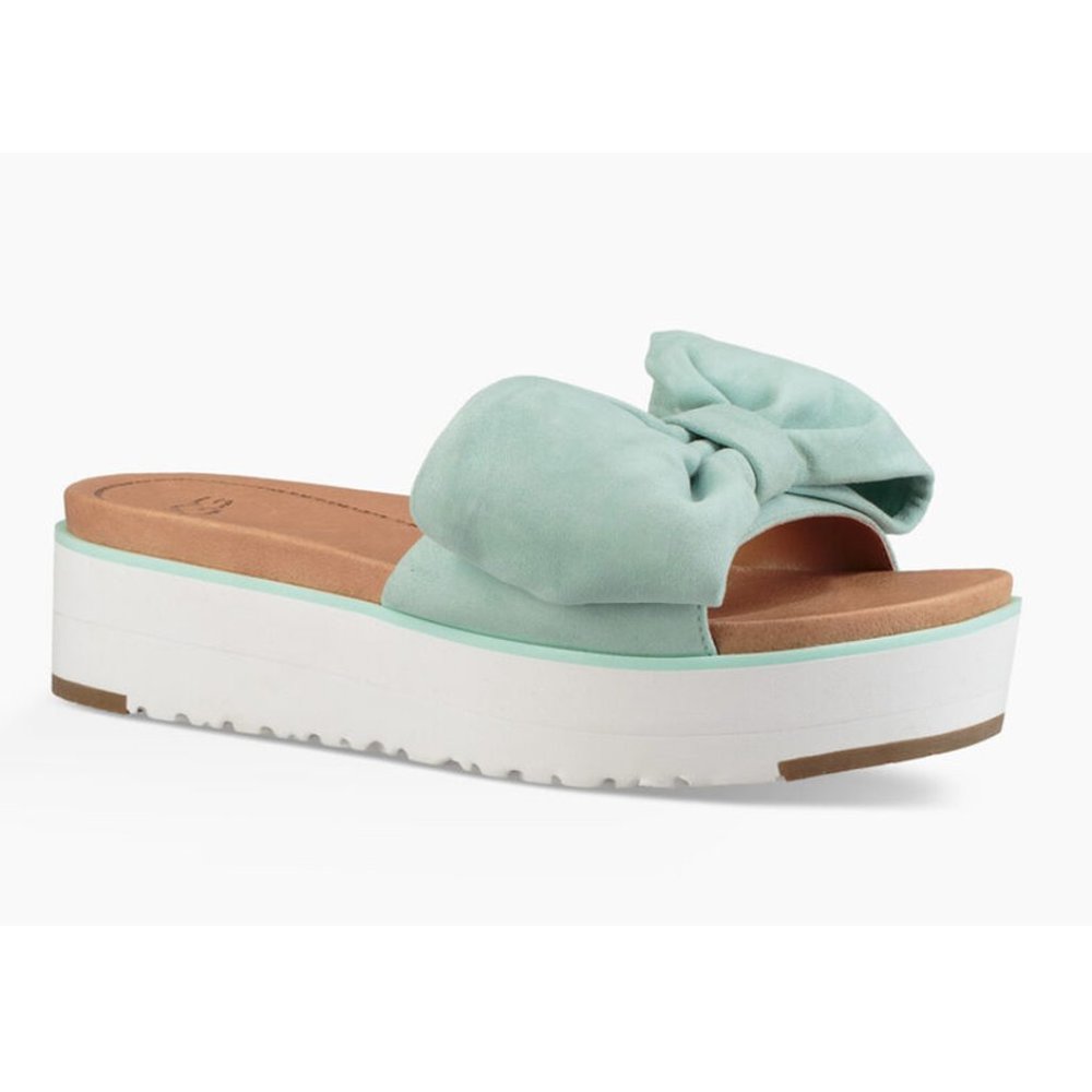 💯 🍀 UGG 🍀 Discontinued Line Joan Platform Slide Sandals for Women, Size 8.5